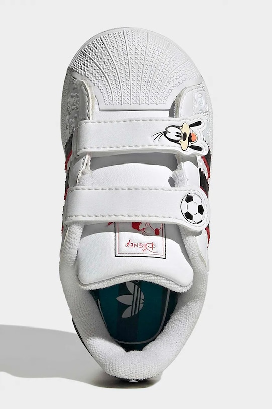 adidas Originals sneakers pentru copii SUPERSTAR II IH1744 alb