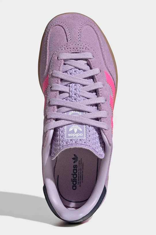 adidas Originals sneakersy dziecięce GAZELLE INDOOR IH4009 fioletowy