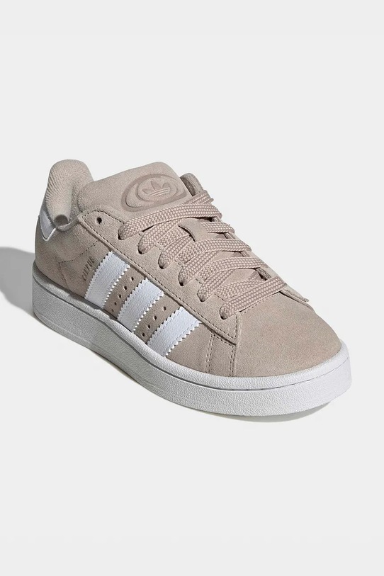 adidas Originals sneakersy zamszowe dziecięce CAMPUS 00s JQ2125 beżowy SS26
