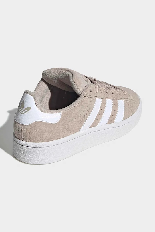 Chłopiec adidas Originals sneakersy zamszowe dziecięce CAMPUS 00s JQ2125 beżowy