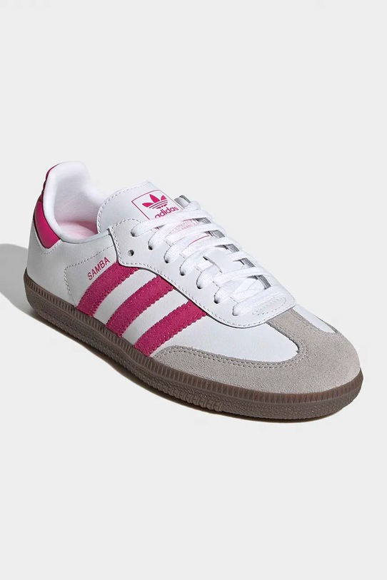 adidas Originals sneakers pentru copii SAMBA OG KK3556 alb SS26