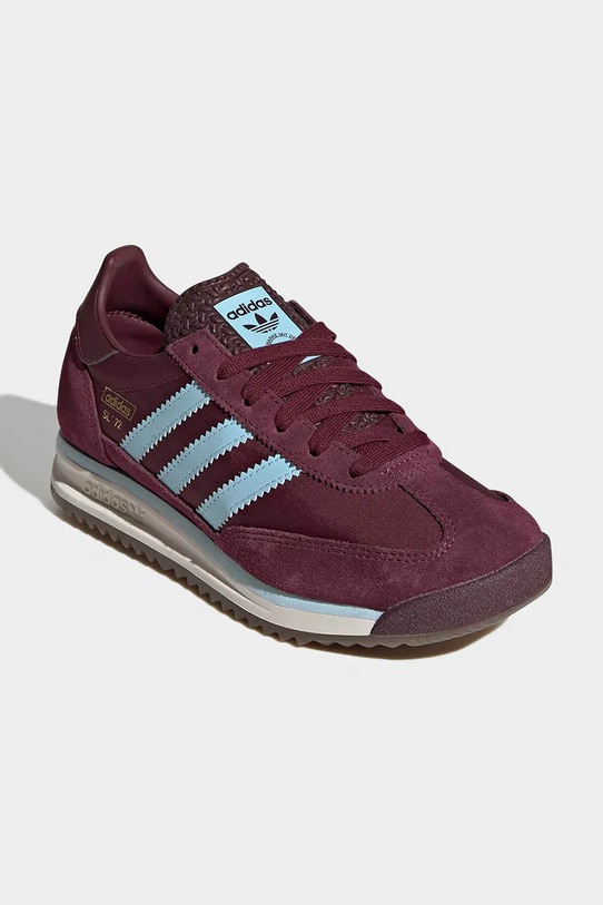 adidas Originals SL 72 RS sneakersy dziecięce IH6795 bordowy SS26