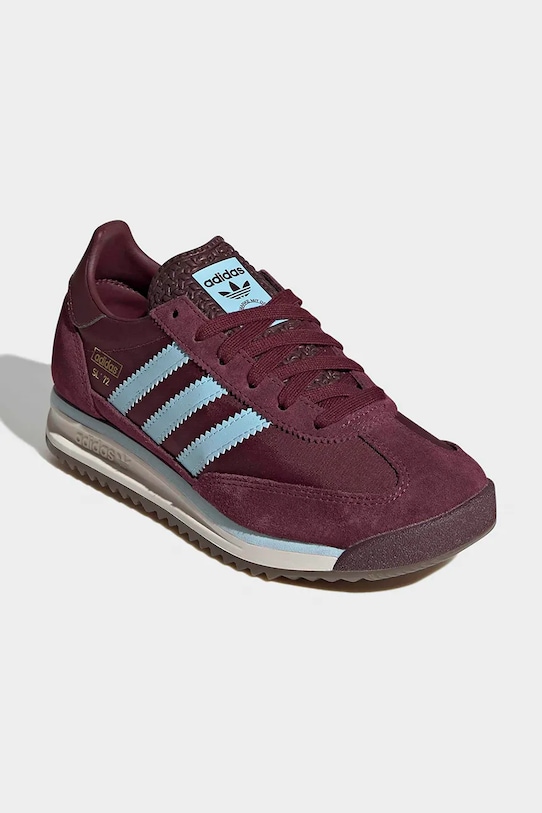 adidas Originals SL 72 RS sneakersy dziecięce IH6795 bordowy SS26