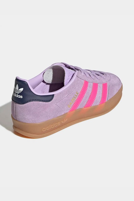 Chłopiec adidas Originals sneakersy dziecięce GAZELLE INDOOR IH6453 fioletowy