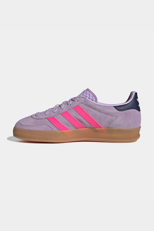 adidas Originals sneakersy dziecięce GAZELLE INDOOR fioletowy IH6453