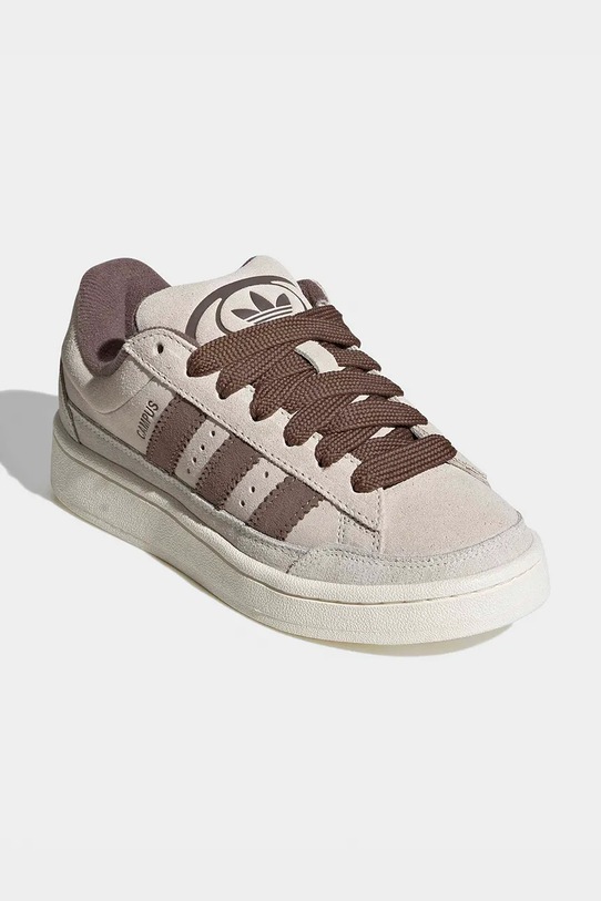 adidas Originals CAMPUS ST маратонки за деца от велур KI9374 бежов SS26