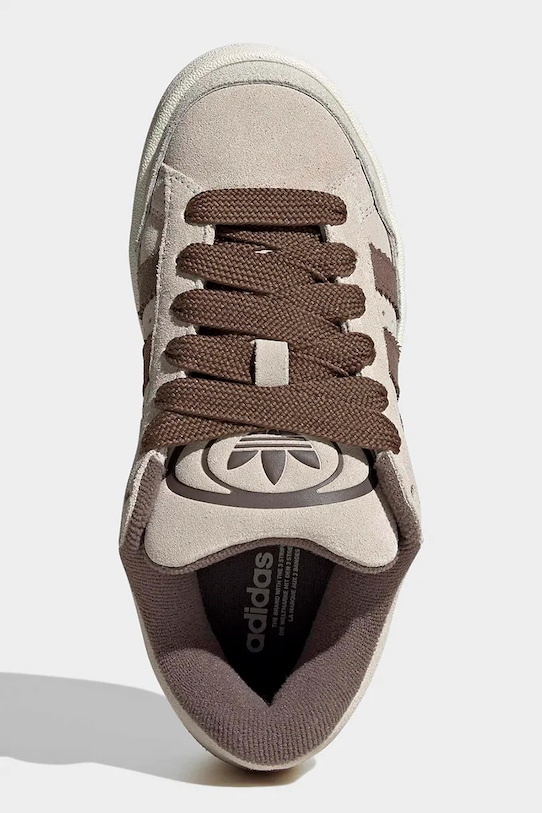 adidas Originals CAMPUS ST маратонки за деца от велур KI9374 бежов