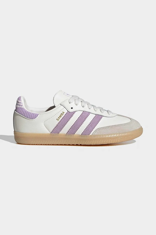 adidas Originals SAMBA OG sneakers Παιδικά δερμάτινα λευκό KI4172