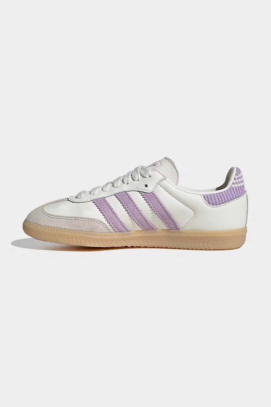 adidas Originals SAMBA OG sneakers Παιδικά δερμάτινα λευκό KI4172