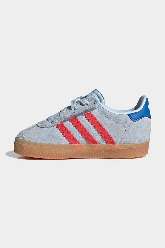 adidas Originals sneakersy zamszowe dziecięce GAZELLE niebieski KI4037