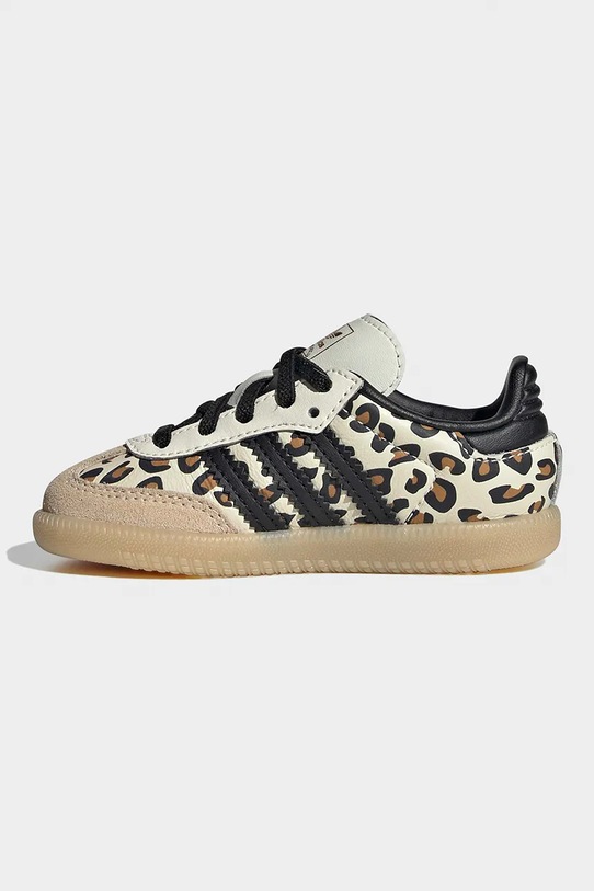 adidas Originals SAMBA OG sneakers boty dětské kožené béžová KJ0232