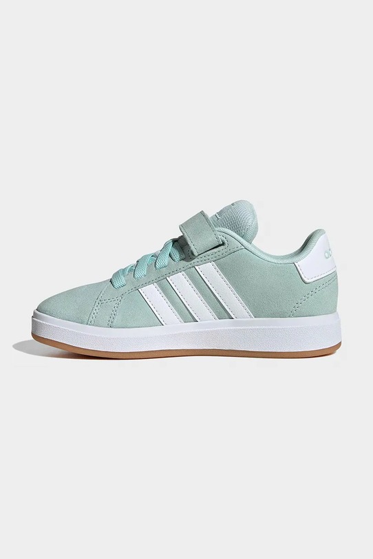 Adidas GRAND COURT 00s sneakersy dziecięce zamszowe turkusowy KJ0315