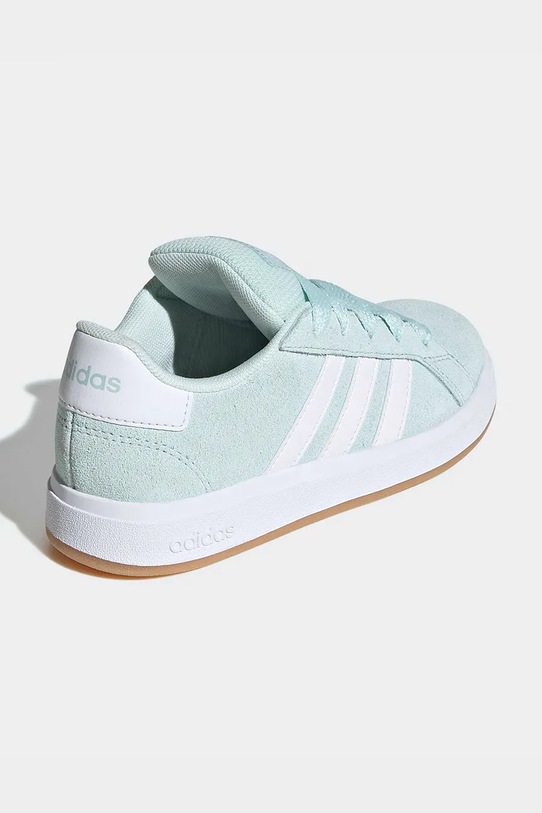 Момче Adidas Grand Court 00s маратонки за деца от велур KJ0314 тюркоазен