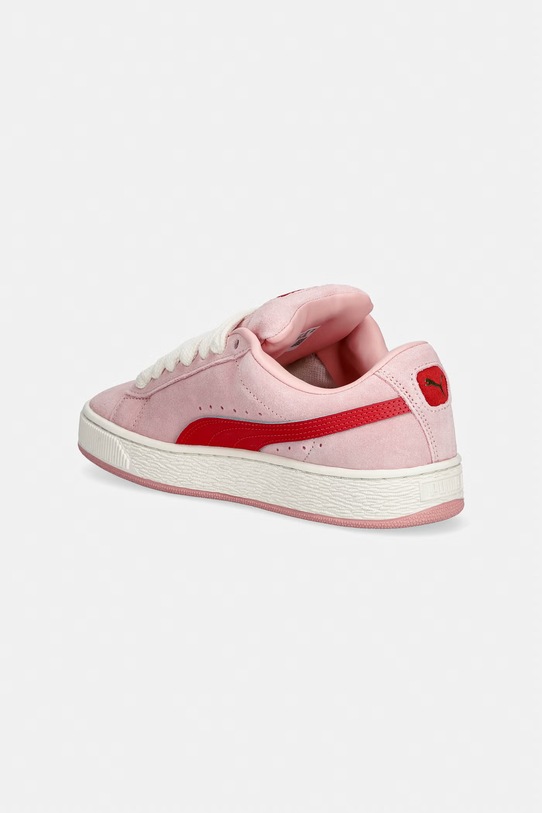 Chlapec Detské kožené tenisky Puma Suede XL Jr 396577 ružová