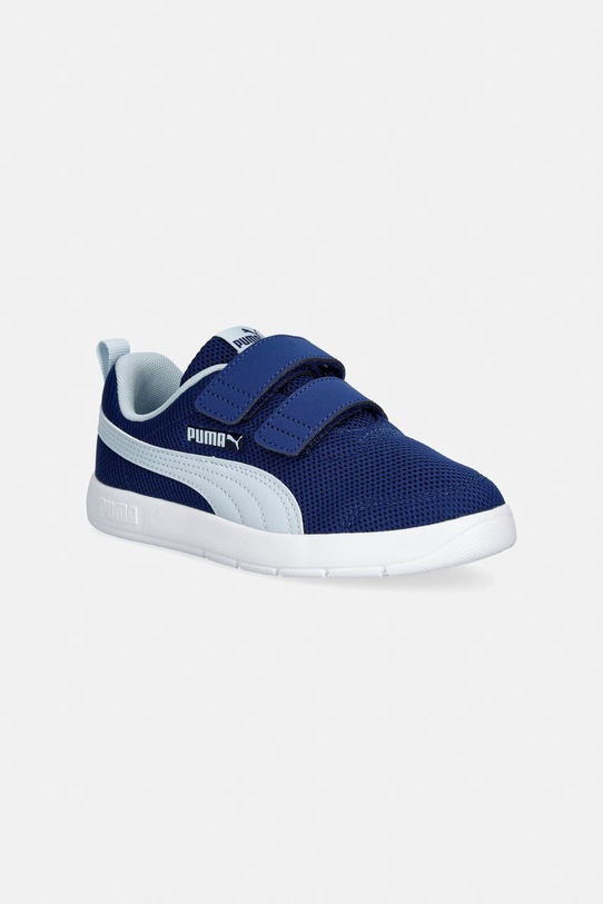Puma Courtflex V3 Mesh sneakersy dziecięce granatowy 398085.PPY2