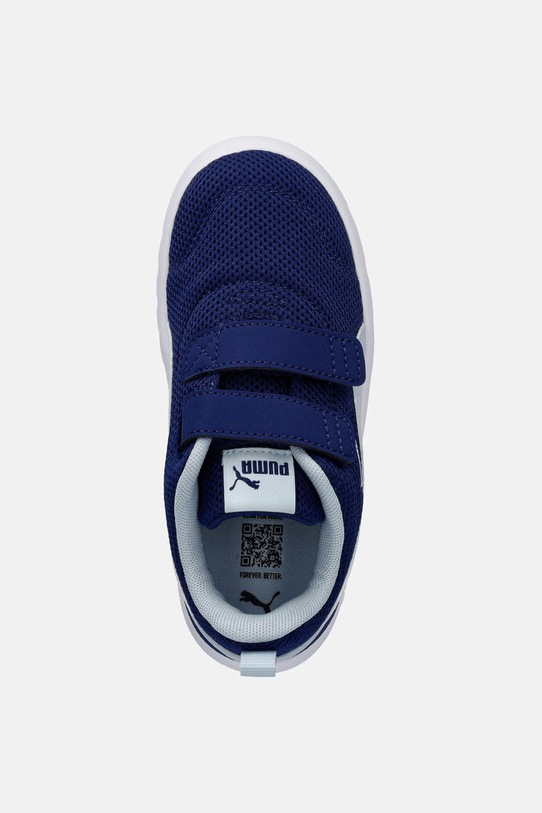 Puma Courtflex V3 Mesh sneakersy dziecięce granatowy 398086.PPY2