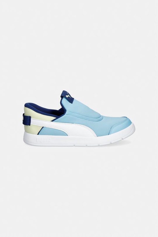 Puma Courtflex v3 SLIPTECH™ sneakersy dziecięce 399734.PPY2 niebieski SS26