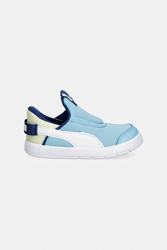 Puma Courtflex v3 SLIPTECH™ sneakersy dziecięce 399735.PPY2 niebieski SS26