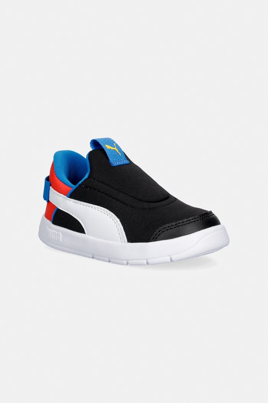 Puma Courtflex v3 SLIPTECH™ sneakersy dziecięce czarny 399735.PPY2