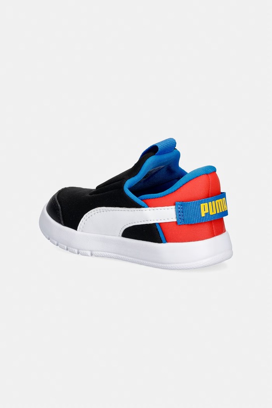 Chłopiec Puma Courtflex v3 SLIPTECH™ sneakersy dziecięce 399735.PPY2 czarny