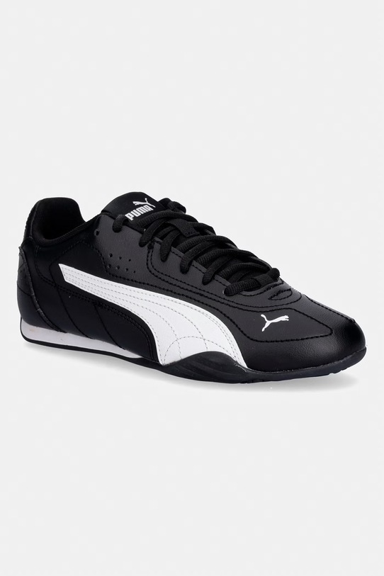 Puma sneakersy dziecięce Catch Jr imitacja skóry licowej czarny 403904