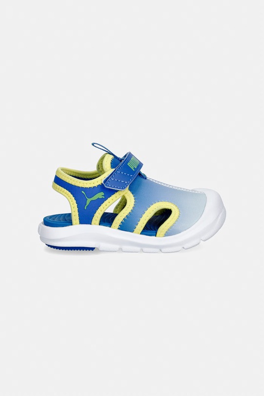 Puma sandały dziecięce Fun Racer Sandal Come On V 404951 niebieski SS26