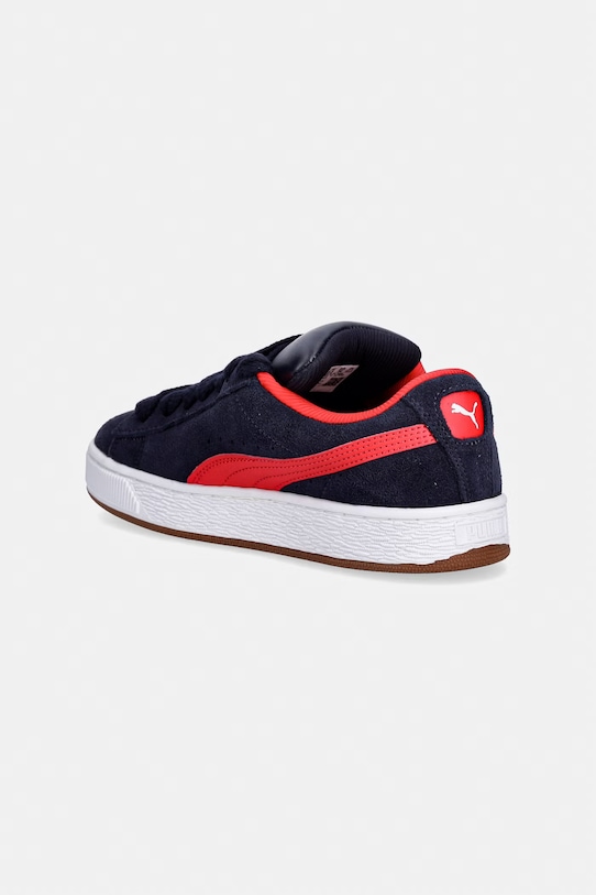 Chłopiec Puma sneakersy zamszowe dziecięce Suede XL Super Jr 404956 granatowy