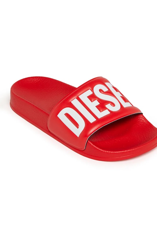 Diesel klapki sportowe dziecięce SA-BWBISQOF SANDALS czerwony BC1084.KF019.29.35