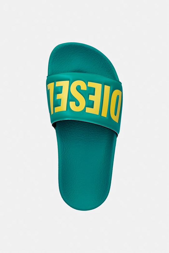 Diesel klapki sportowe dziecięce SA-BWBISQOF SANDALS turkusowy BC1084.KF019.29.35