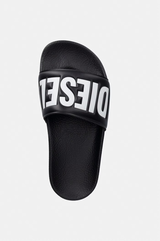 Diesel klapki sportowe dziecięce SA-BWBISQOF SANDALS czarny BC1084.KF019.29.35