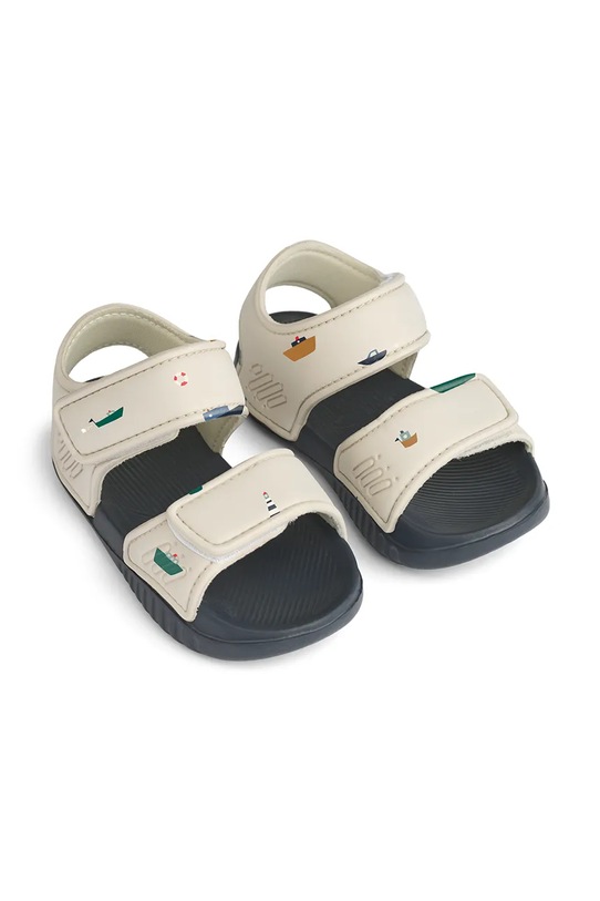 Liewood sandały dziecięce Blumer Printed Sandals beżowy LW17656.PPY2