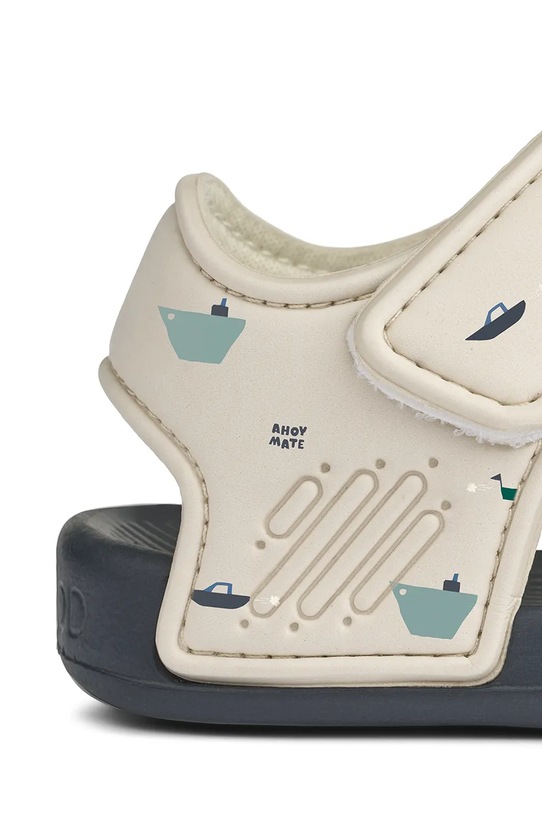 Chłopiec Liewood sandały dziecięce Blumer Printed Sandals LW17656.PPY2 beżowy