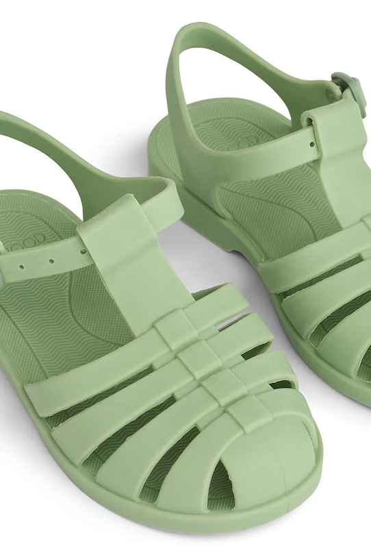 Liewood sandali con il tacco aperto per bambini Bre Sandals verde LW19947.PPY2
