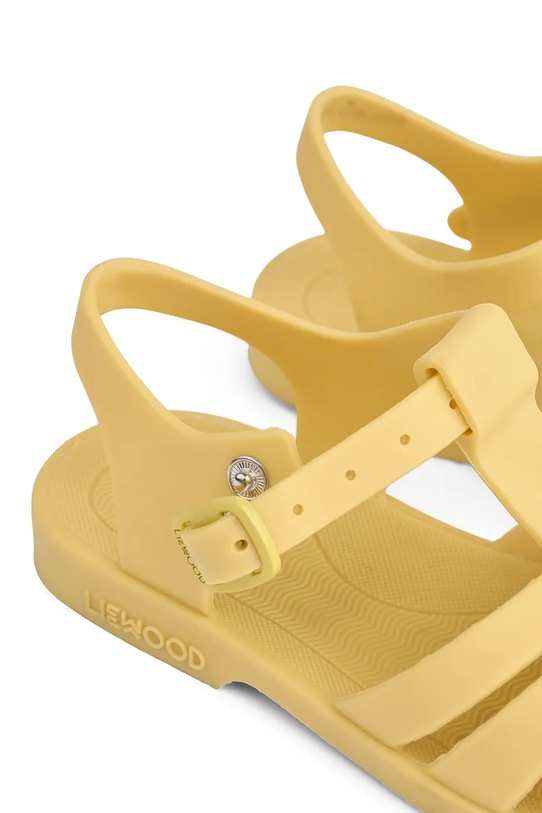 BIMBA Liewood sandali con il tacco aperto per bambini Bre Sandals LW19947.PPY2 giallo