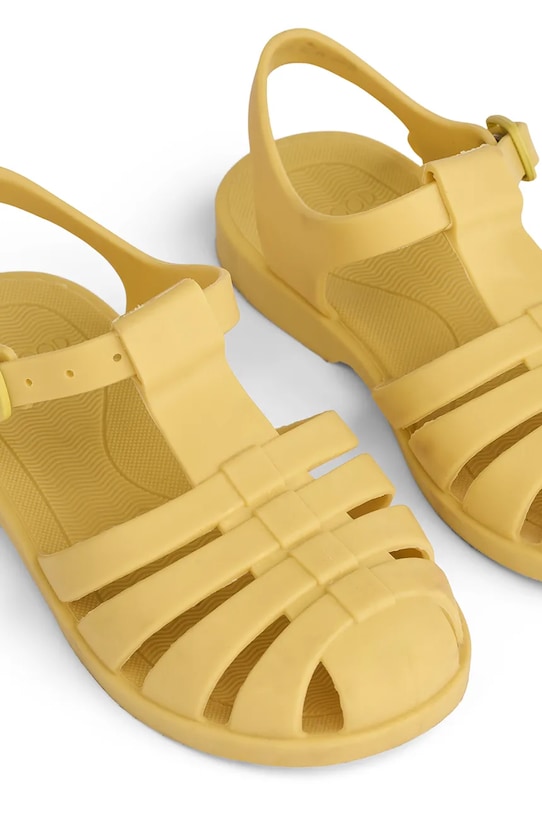 Liewood sandali con il tacco aperto per bambini Bre Sandals giallo LW19947.PPY2