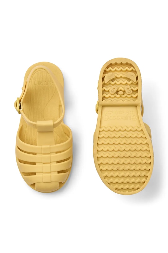 Liewood sandali con il tacco aperto per bambini Bre Sandals LW19947.PPY2 giallo