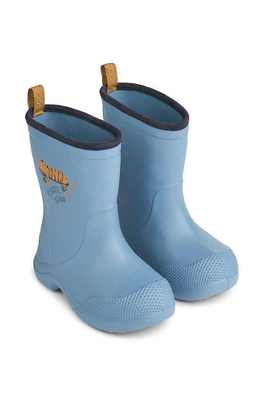 Liewood kalosze dziecięce Aston Rainboot niebieski LW20058.PPY2