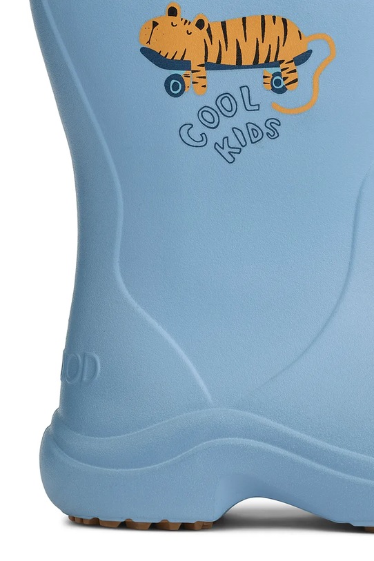 Chłopiec Liewood kalosze dziecięce Aston Rainboot LW20058.PPY2 niebieski