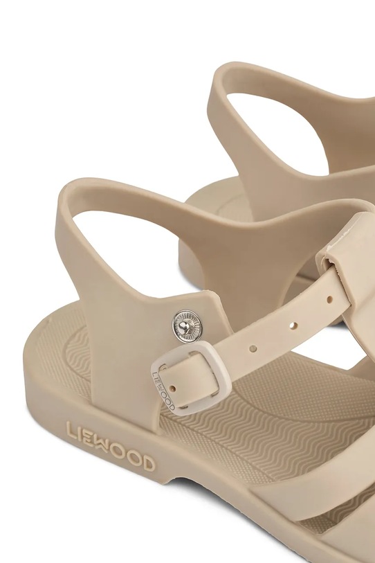Chłopiec Liewood sandały z zakrytymi palcami dziecięce Bre Sandals with Charms LW20441.PPY2 beżowy