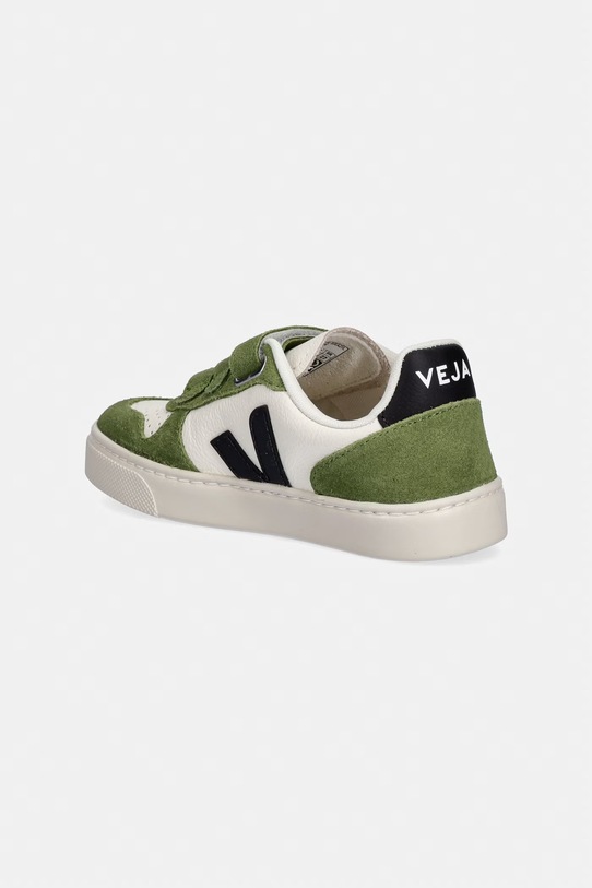 Chłopiec Veja Small V-10 sneakersy dziecięce skórzane CV0521506C.28.35 zielony