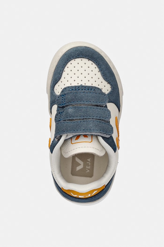 Veja Small V-10 sneakersy dziecięce skórzane beżowy CV0521507C.22.27