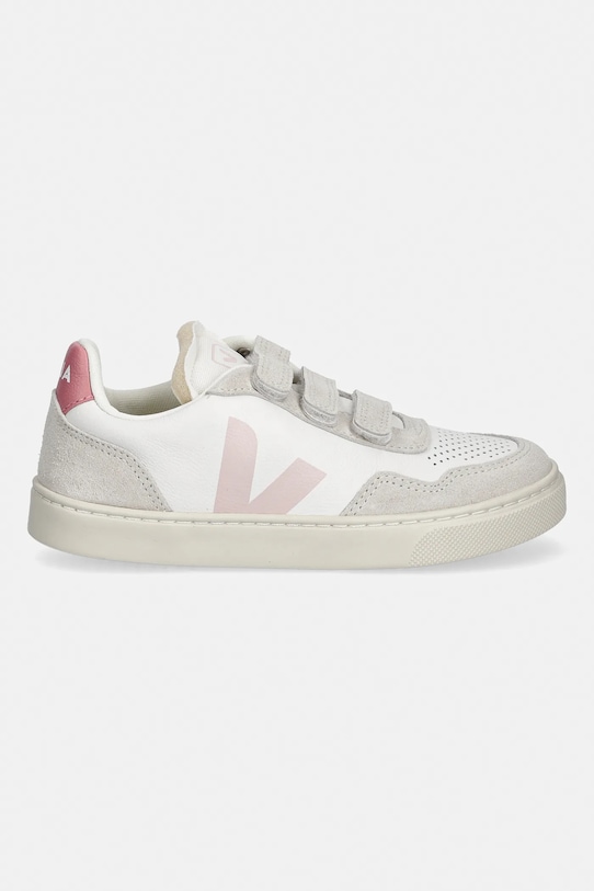 Veja sneakersy skórzane dziecięce Small V-90 SX2020636C.28.35 biały SS26