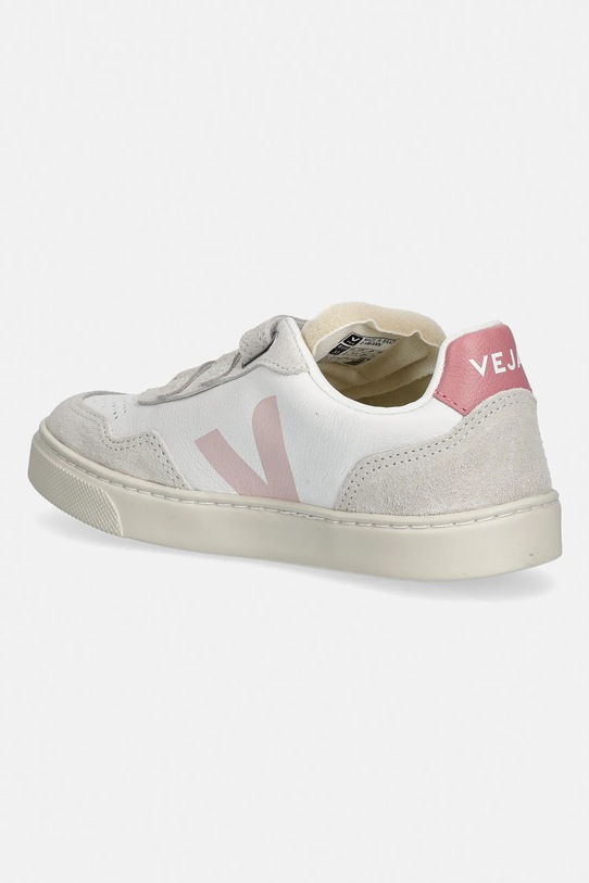 Chłopiec Veja sneakersy skórzane dziecięce Small V-90 SX2020636C.28.35 biały