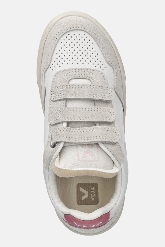 Veja sneakersy skórzane dziecięce Small V-90 biały SX2020636C.28.35