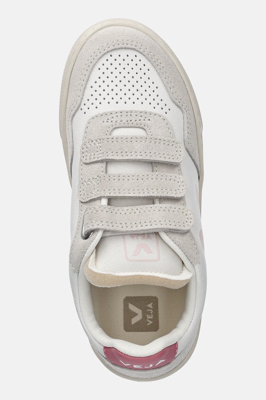 Veja sneakersy skórzane dziecięce Small V-90 biały SX2020636C.28.35