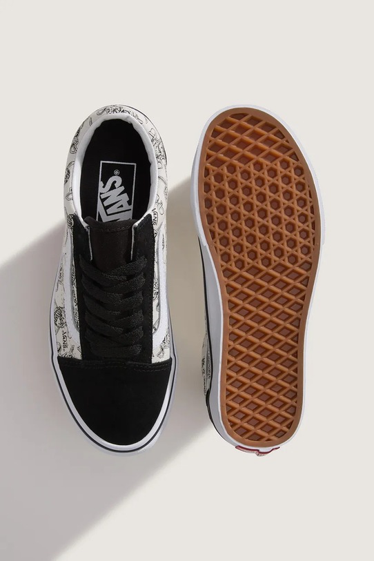 Vans OLD SKOOL tenisówki dziecięce czarny VN000D2VBMB1