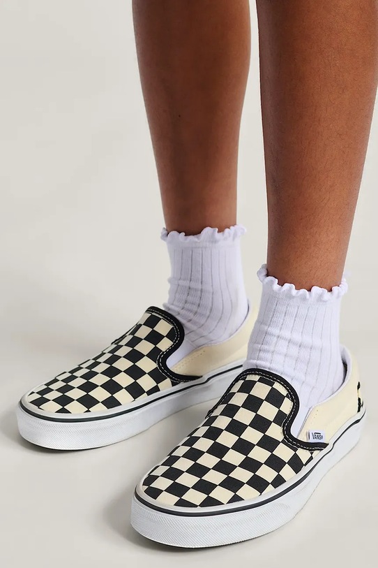 Vans CLASSIC SLIP-ON tenisówki dziecięce VN000D35BWW1 beżowy