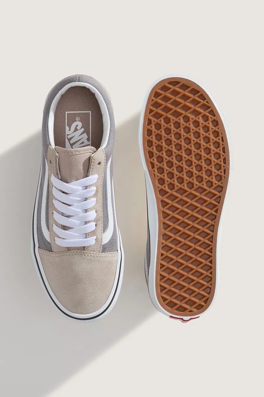 Vans OLD SKOOL tenisówki dziecięce szary VN000E9Y85T1