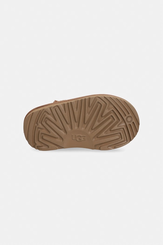 Дитячі замшеві зимові черевики UGG CLASSIC MICRO 1174410T коричневий