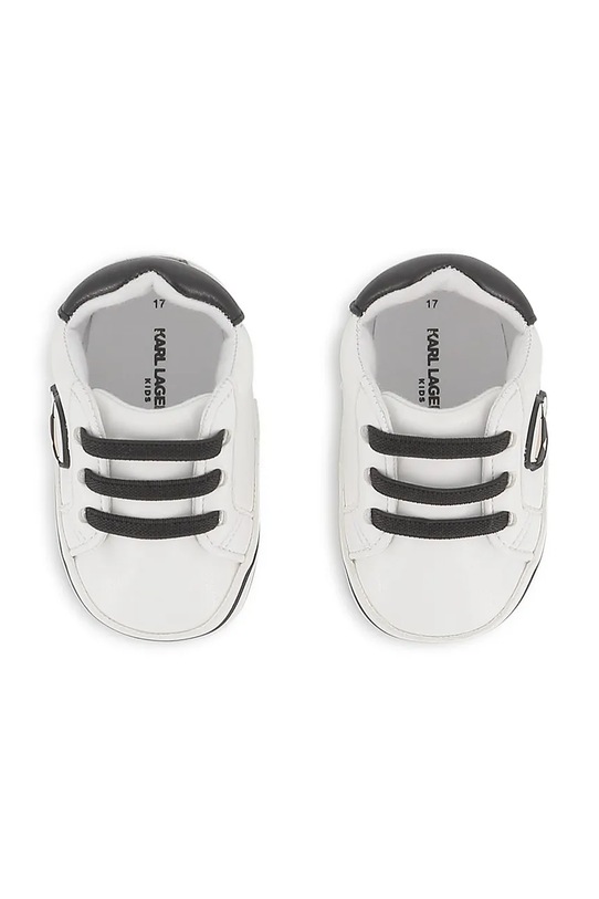 Βρεφικά παπούτσια Karl Lagerfeld λευκό Z31185